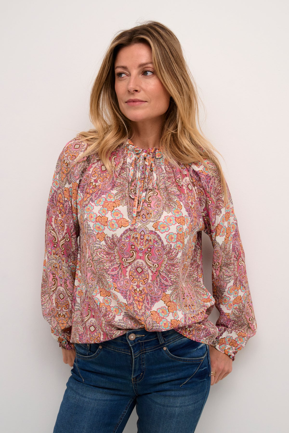 CRAstra Blouse Pink Paisley - 10613115