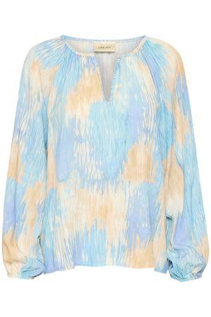 CRCassia Blouse Blue Watercolor - 10613119
