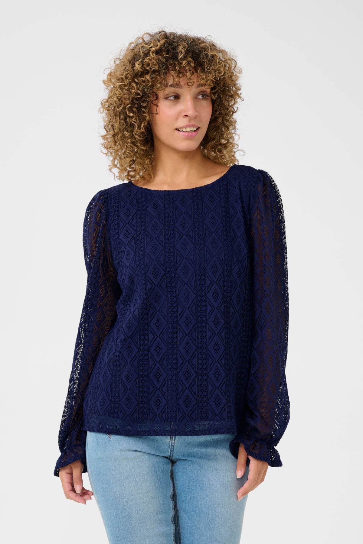 CRValerie Blouse Ocean Cavern - 10613162