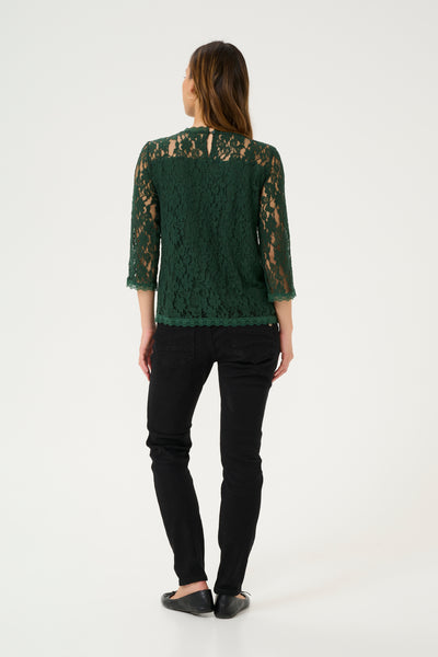 CRKit 3/4 Sleeve Blouse Sea Moss - 10613238 Thumbnail