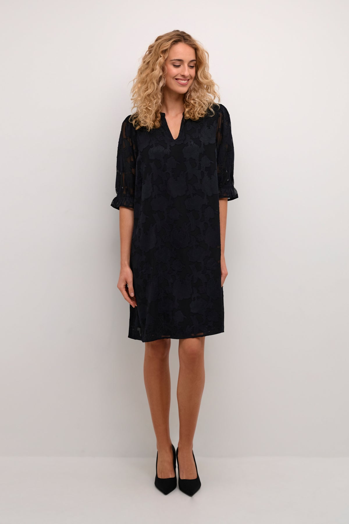 CRYana Dress Pitch Black - 10613286