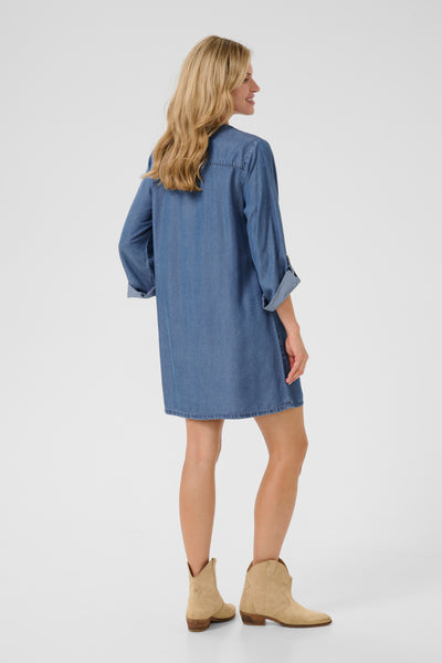 CRMolly Tunic Toronto Medium Blue denim - 10613580 Thumbnail