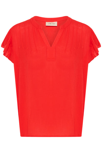 CRAllie Blouse Flame Scarlet Thumbnail