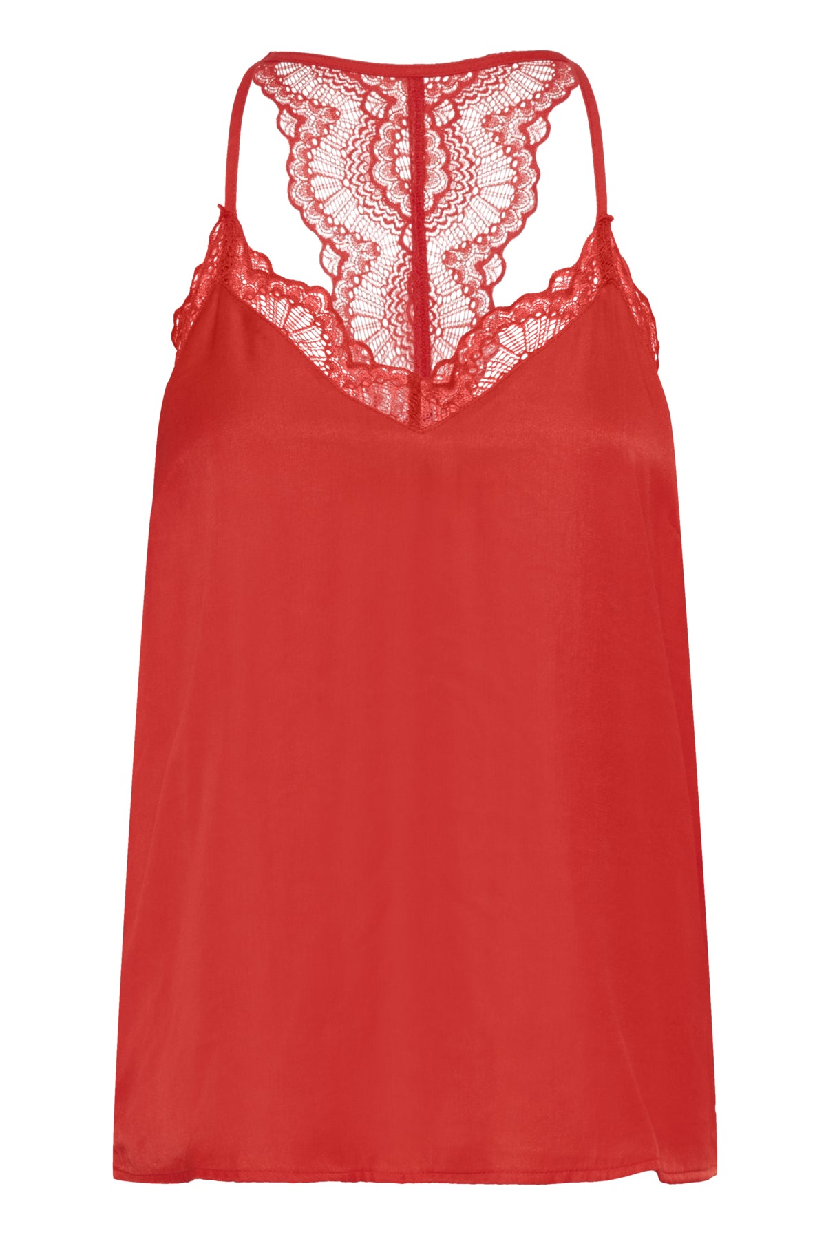 CRAnna Fine Lace Top High Risk Red - 181763 - 10613644
