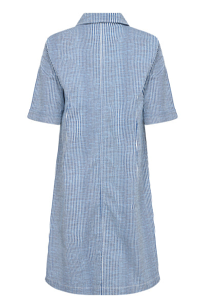 CRBerta Twill Dress Blue Milkboy - 10613647 Thumbnail