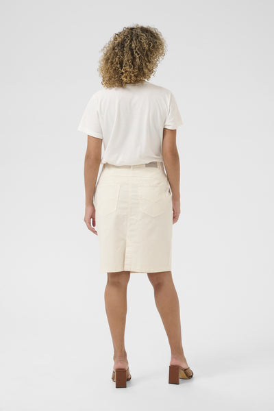 CRBerta Twill Skirt Turtledove - 10613652 Thumbnail