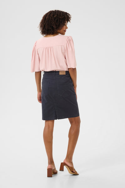 CRBerta Twill Skirt Navy Blazer - 10613652 Thumbnail