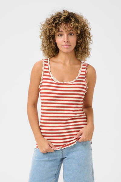 CRRibba Stripe Top Bruchetta Stripe Thumbnail