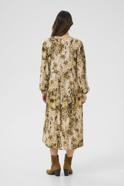 CRAyda Dress Tobacco Snake - 10613898 Thumbnail