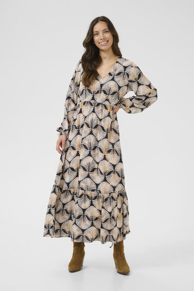 CRTiah Dress Black Brown Shell - 10613917 Thumbnail