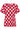 CRKip crohet blouse Red and birch crochet flower - 10613936