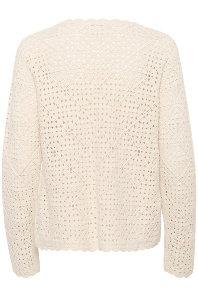 CRKip crochet cardigan Birch - 10613937 Thumbnail