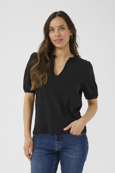 CRJanny Tshirt Pitch Black - 100120 - 10613957 Thumbnail