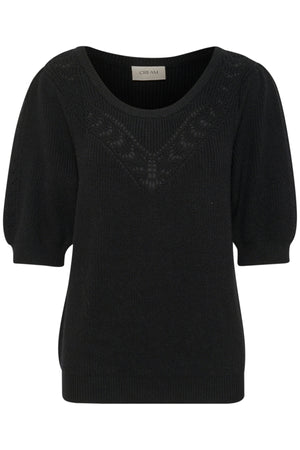 CRDela short sleeve pullover 10613961 Pitch Black