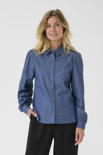 CRTallie Shirt Taos Dark Blue denim - 10613967 Thumbnail