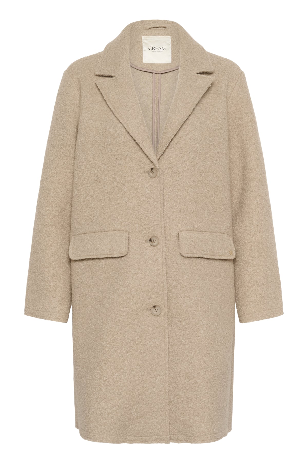 CRCazey Long Jacket Cobblestone - 10614022