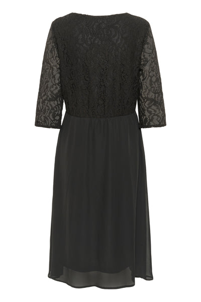 CRSuli Lace Dress Pitch Black - 10614089 Thumbnail