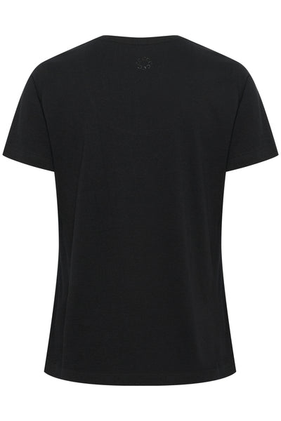 CRNaia ONeck T-Shirt Pitch Black Thumbnail