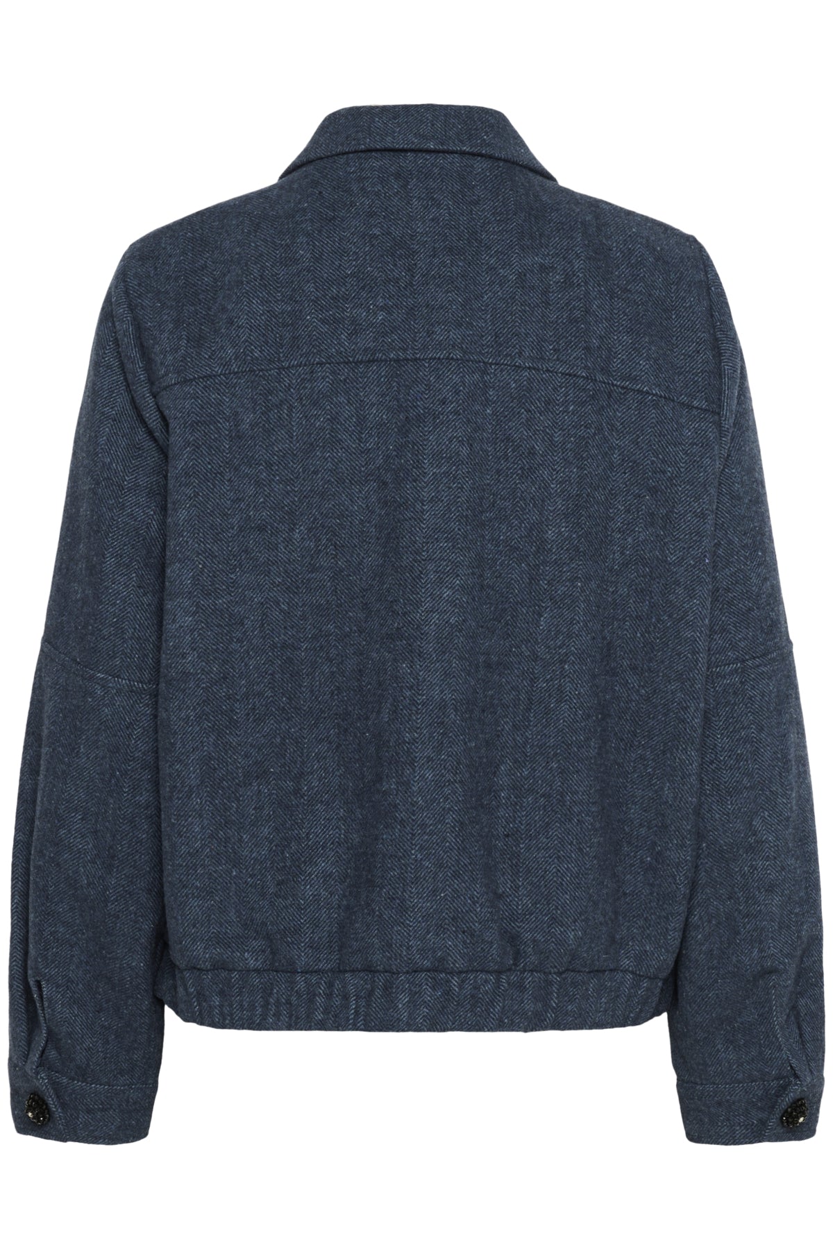 CRSadie Bomber Navy Herringbone - 10614136