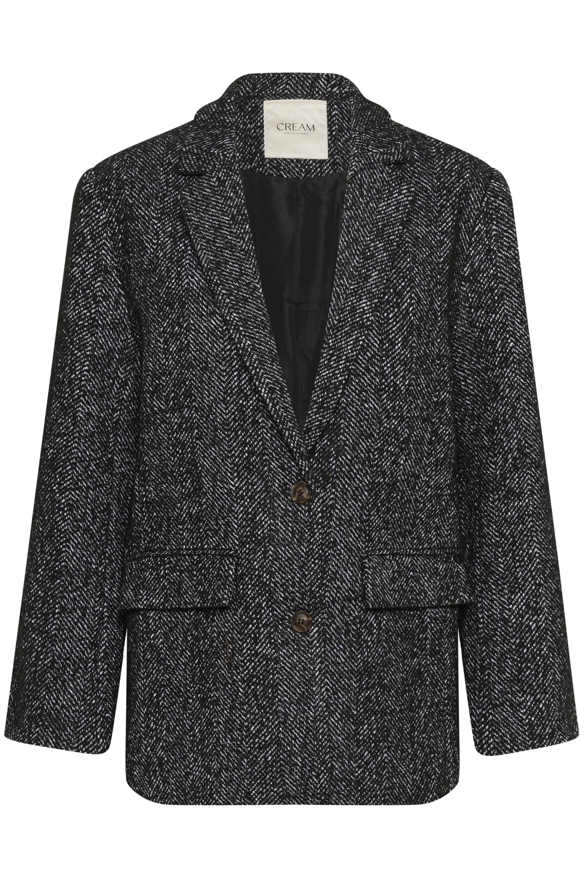 CROlina Blazer Black/white herringbone - 10614144
