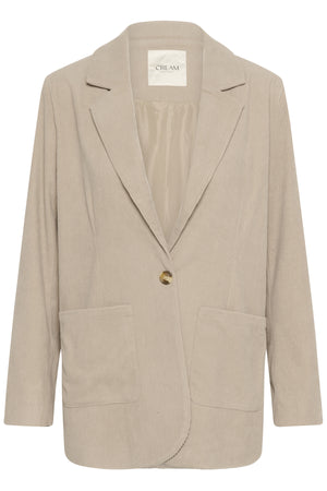 CRKanna Corduroy Blazer Cobblestone - 10614145