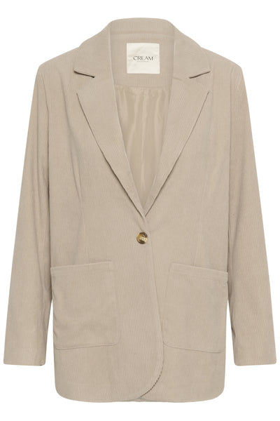 CRKanna Corduroy Blazer Cobblestone - 10614145 Thumbnail