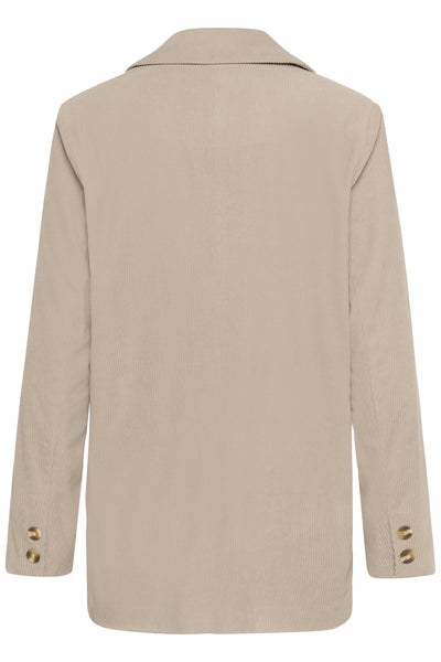 CRKanna Corduroy Blazer Cobblestone - 10614145 Thumbnail