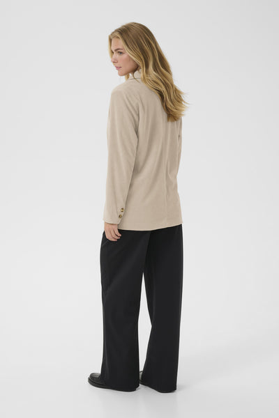 CRKanna Corduroy Blazer Cobblestone - 10614145 Thumbnail