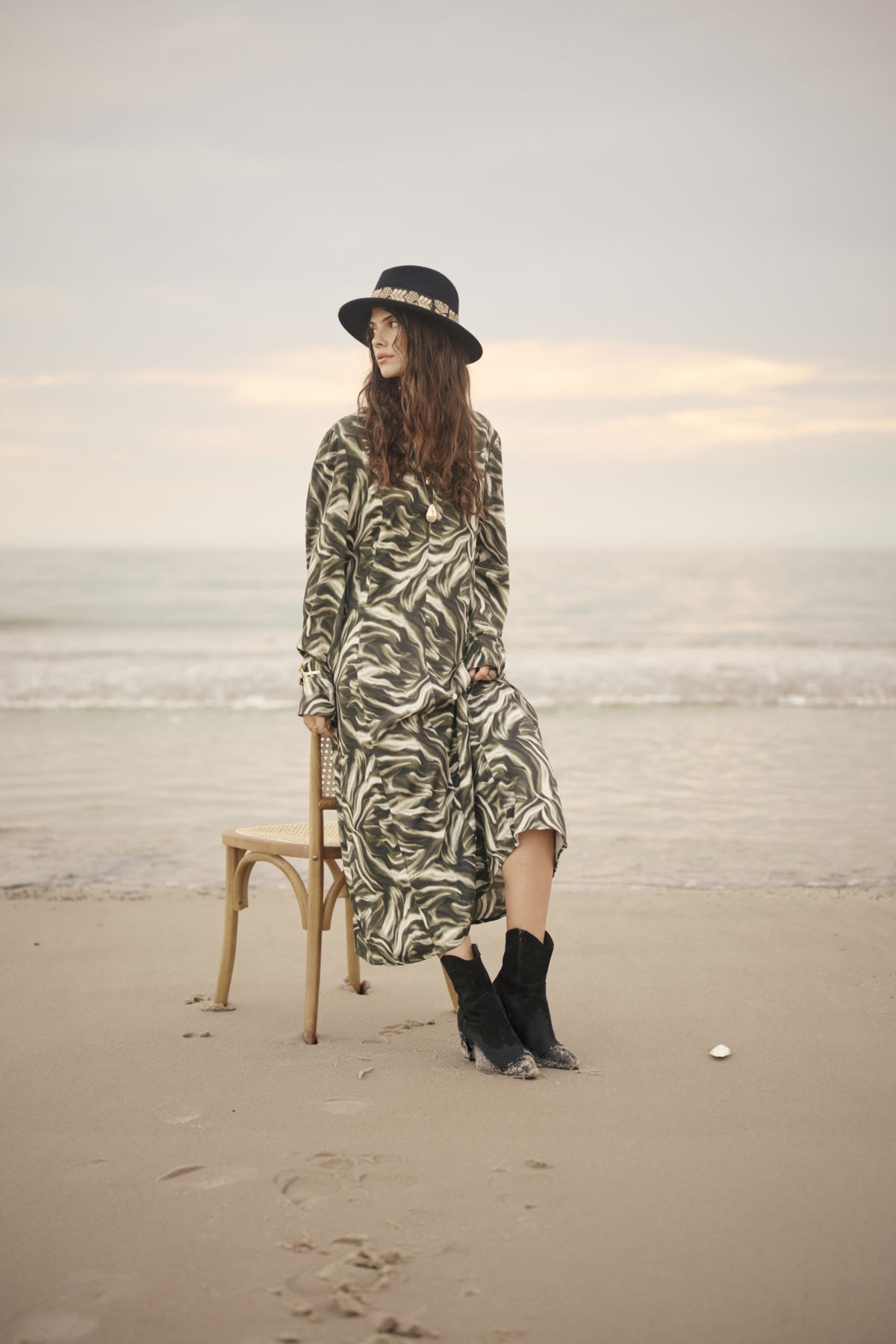 CRBeva Dress Green Animal - 10614163