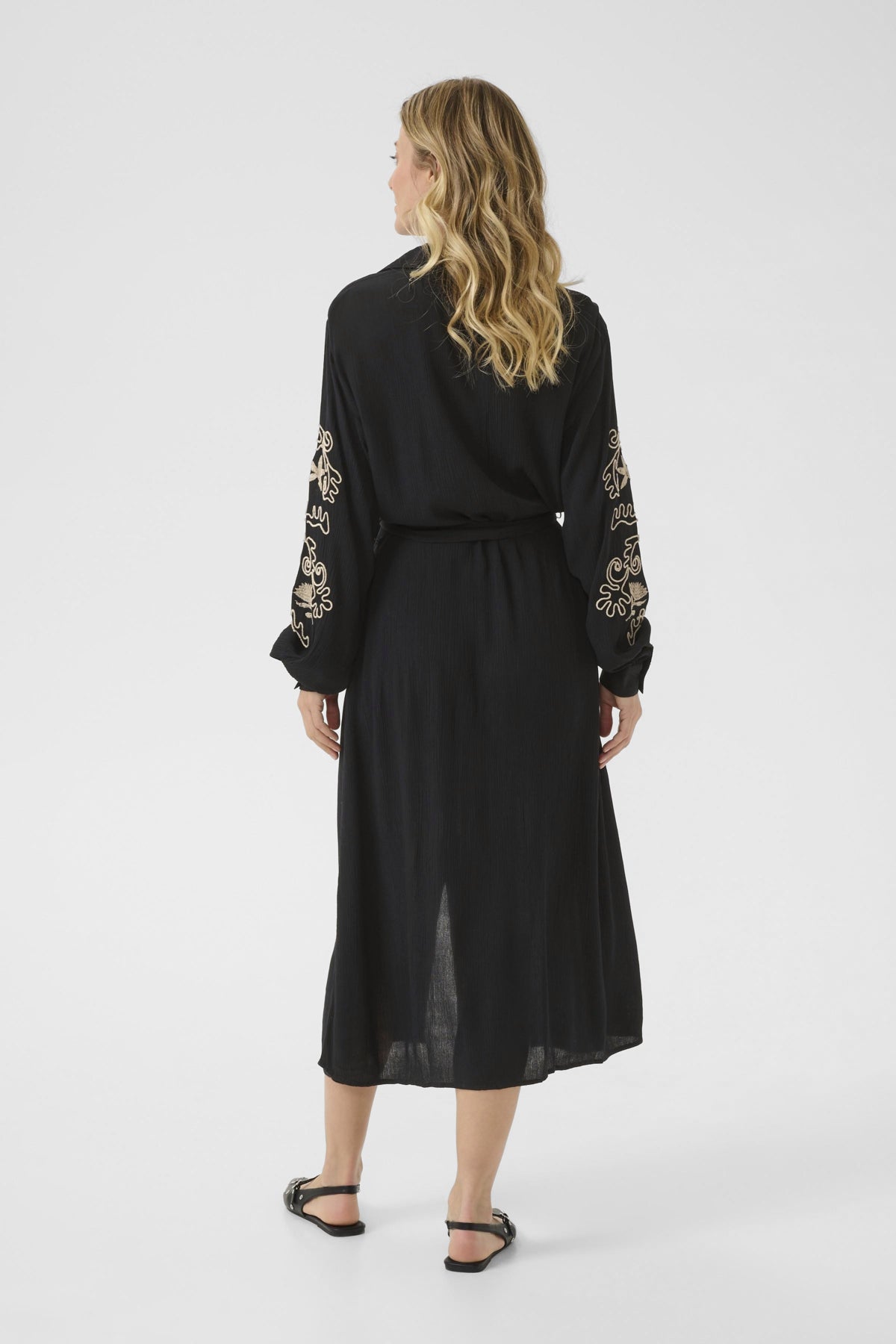 CRRosine Dress Pitch Black - 10614169