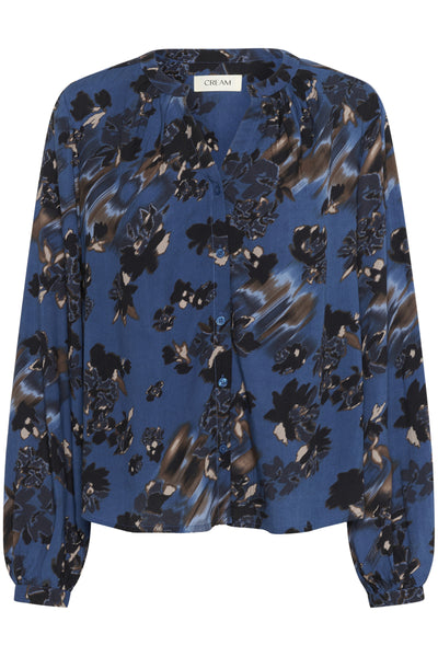 CRTiah Shirt Galaxy Blue Flower - 10614170 Thumbnail