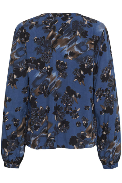 CRTiah Shirt Galaxy Blue Flower - 10614170 Thumbnail