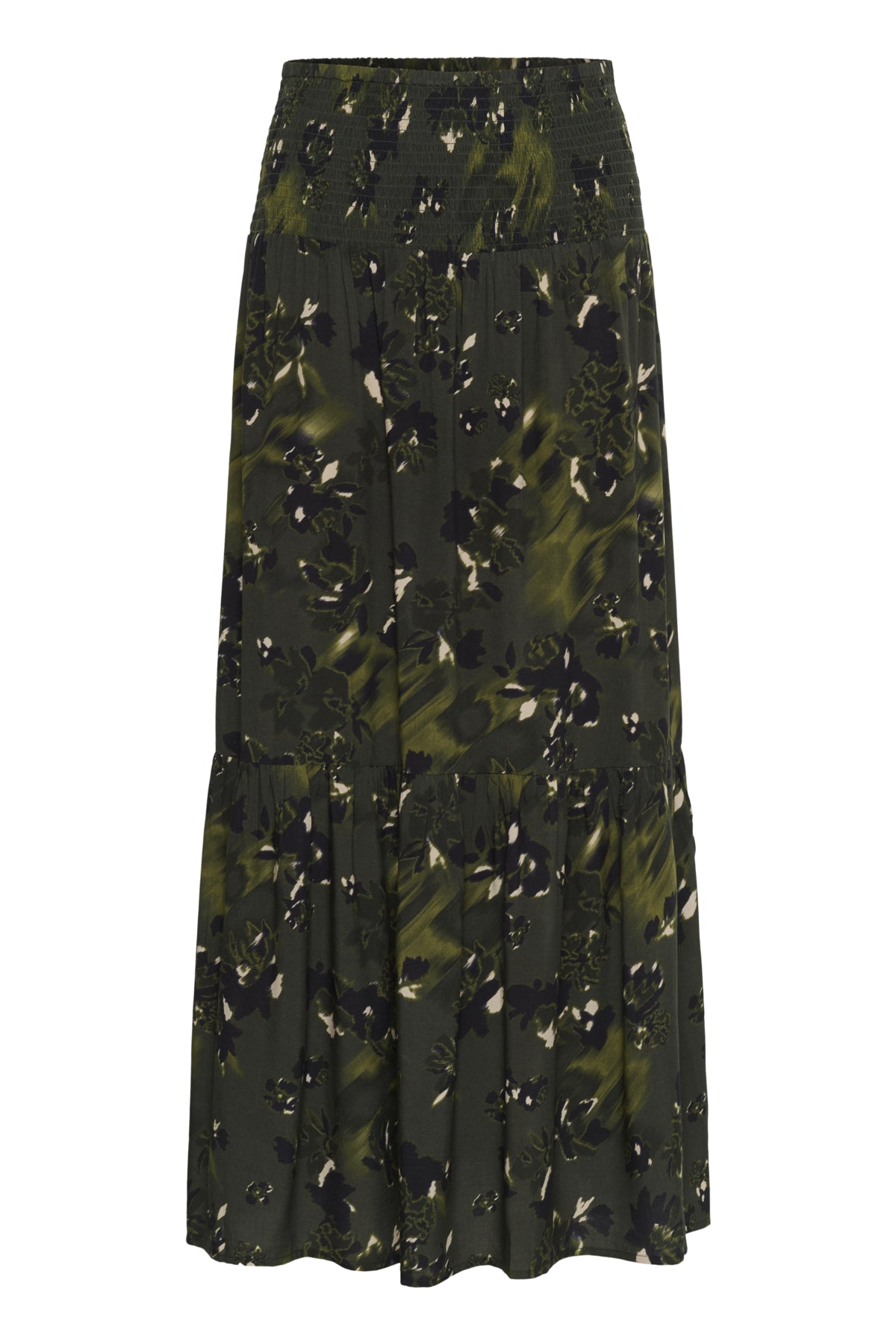 CRTiah Skirt Rifle Green Flower - 10614171