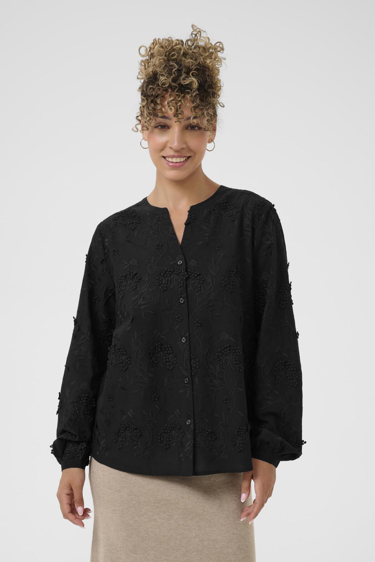 CRHilda Shirt Pitch Black - 10614183