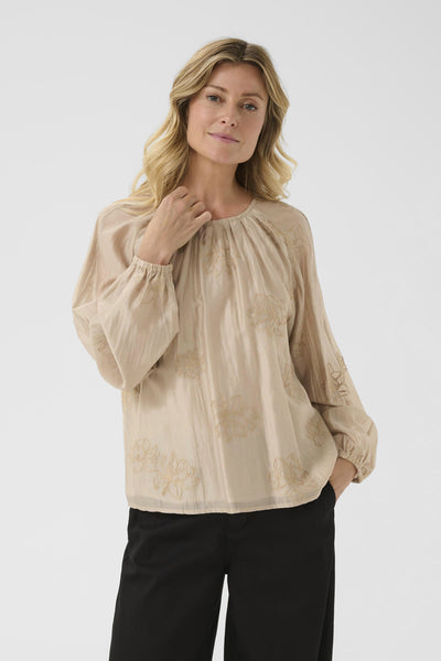 CRBine Blouse Cobblestone - 10614185 Thumbnail
