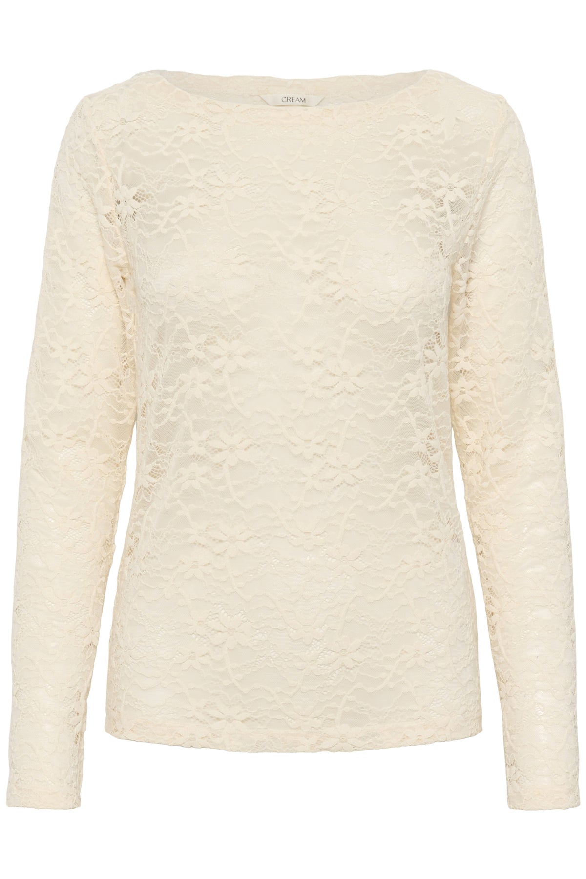 CRInge Lace Blouse Birch - 10614201