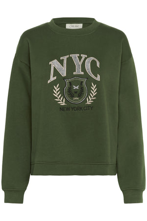 CRMirabella Sweatshirt Rifle Green - 10614203