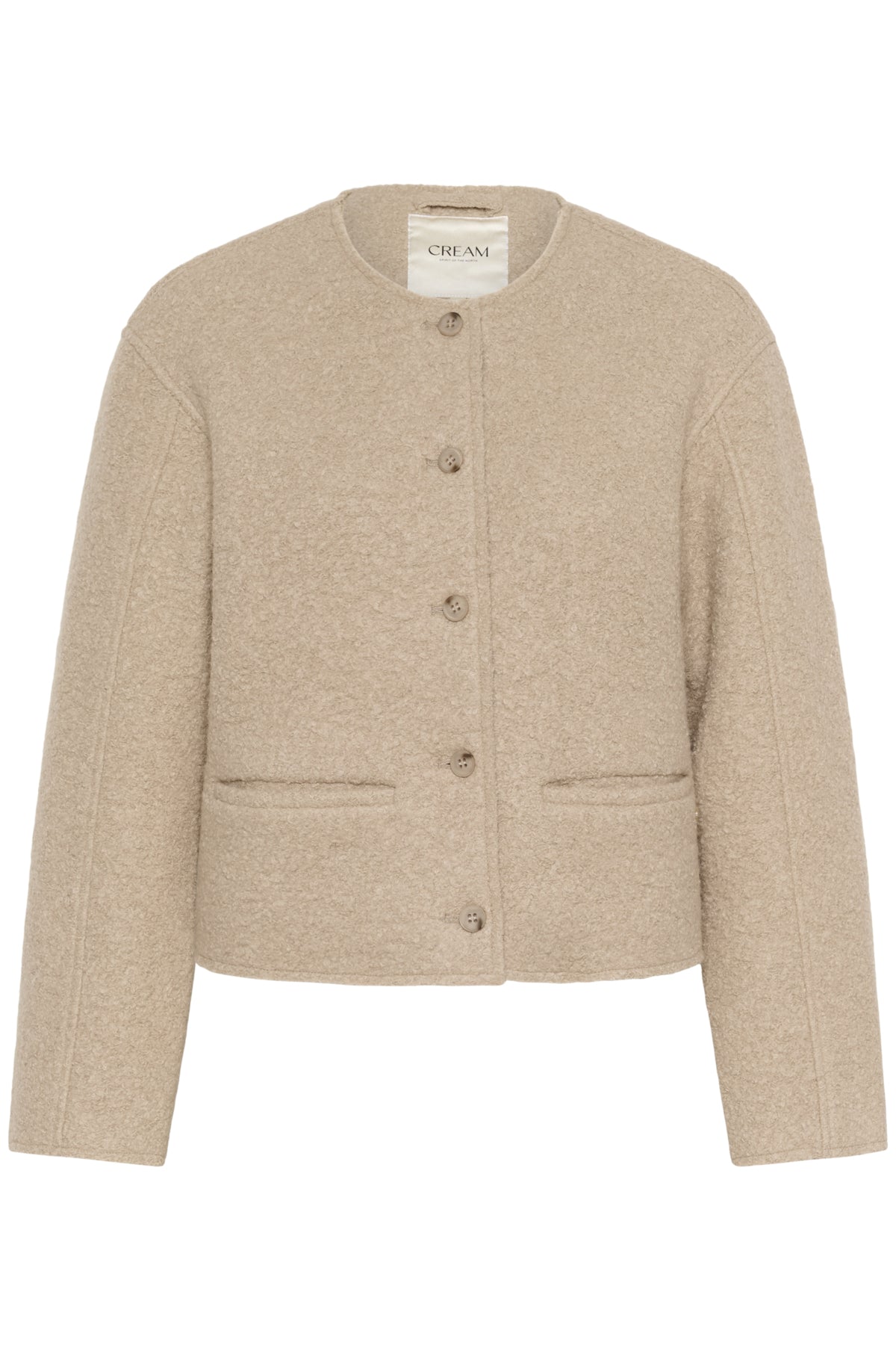 CRCazey Short Jacket Cobblestone - 10614211