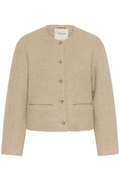 CRCazey Short Jacket Cobblestone - 10614211 Thumbnail