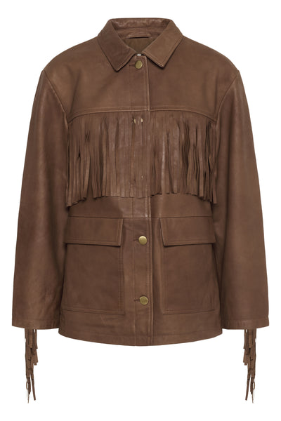 CRLond Suede Jacket Sorrel Horse Thumbnail