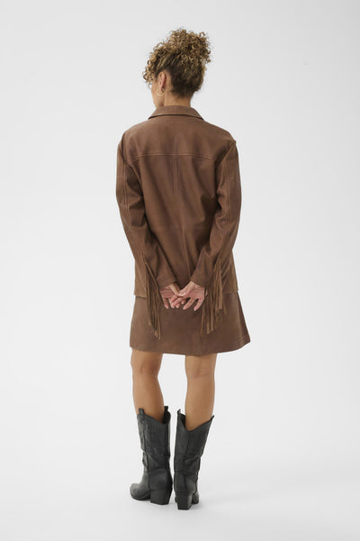 CRLond Suede Jacket Sorrel Horse Thumbnail