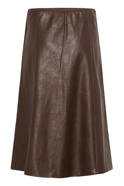 CRPaloma Skirt Brown Washed - 10614242 Thumbnail