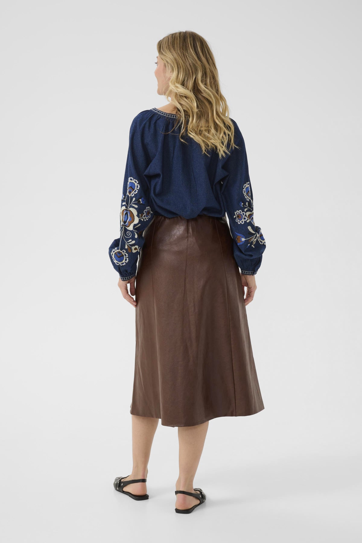 CRPaloma Skirt Brown Washed - 10614242