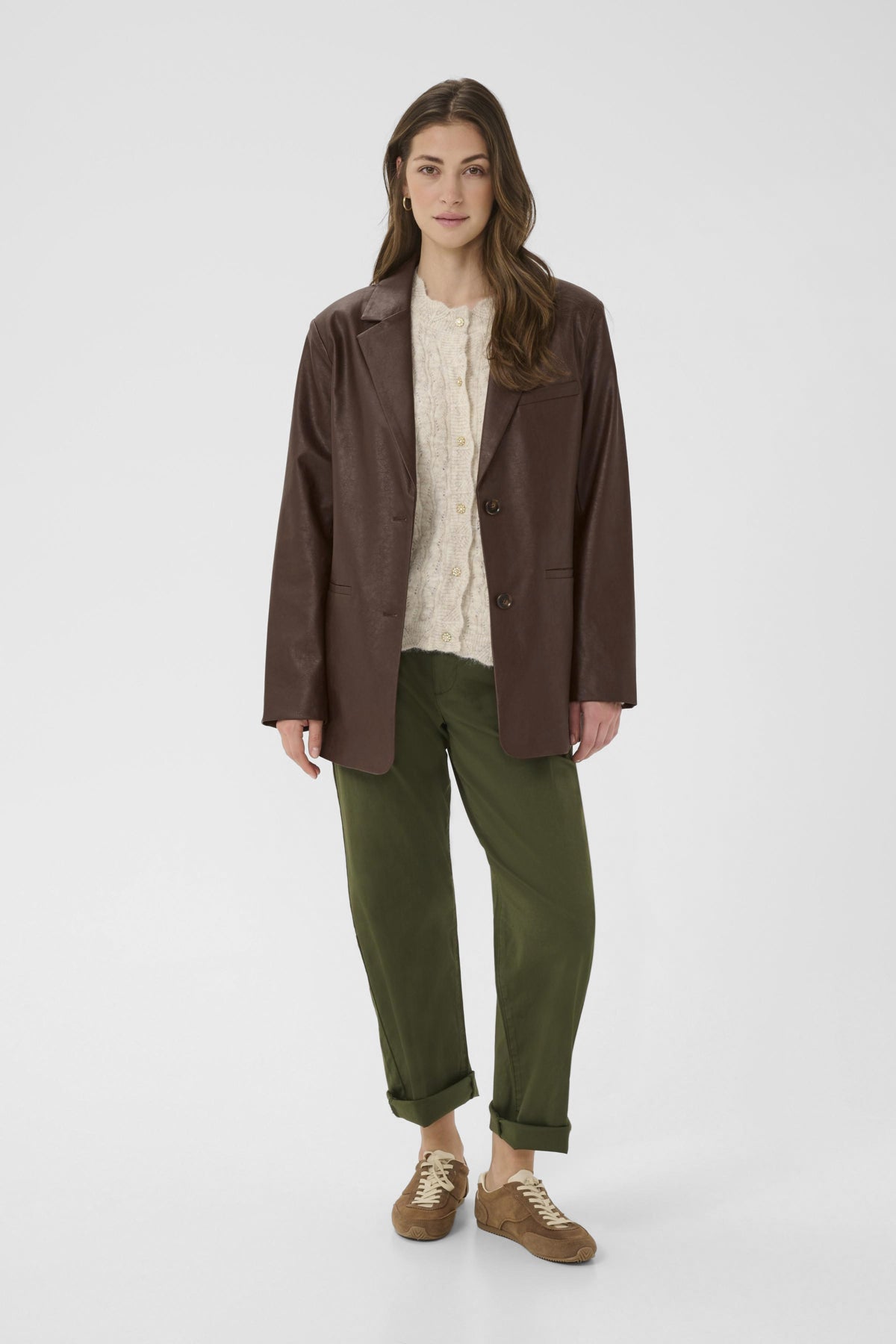CRPaloma Blazer Brown Washed - 10614243