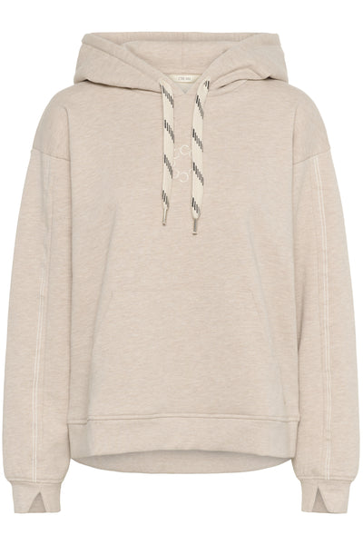 CRMirabella Hoodie Oat melange - 10614260 Thumbnail