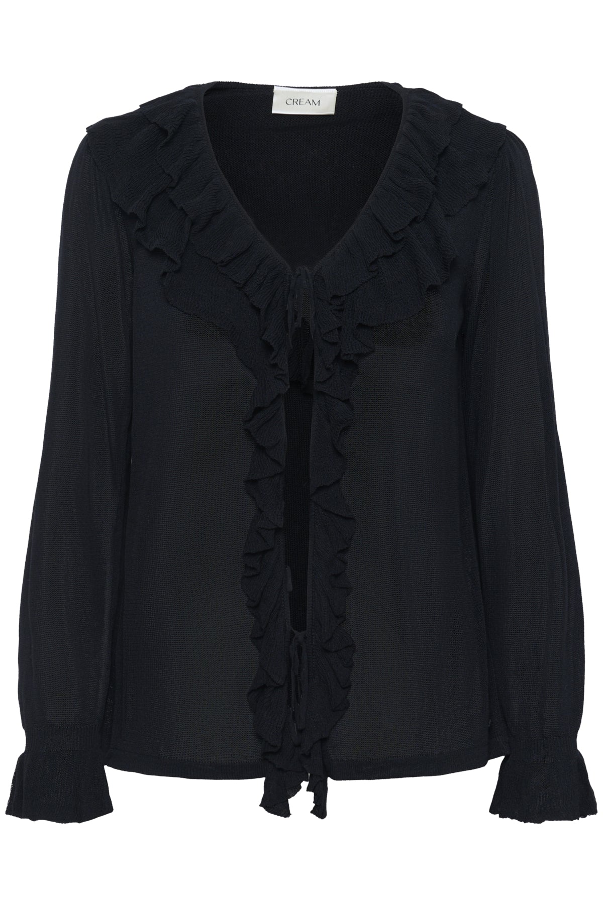 CRMezzino Knit Blouse Pitch Black - 10614268