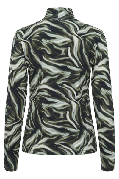 CRKausa Print Tshirt Green Animal - 10614270 Thumbnail