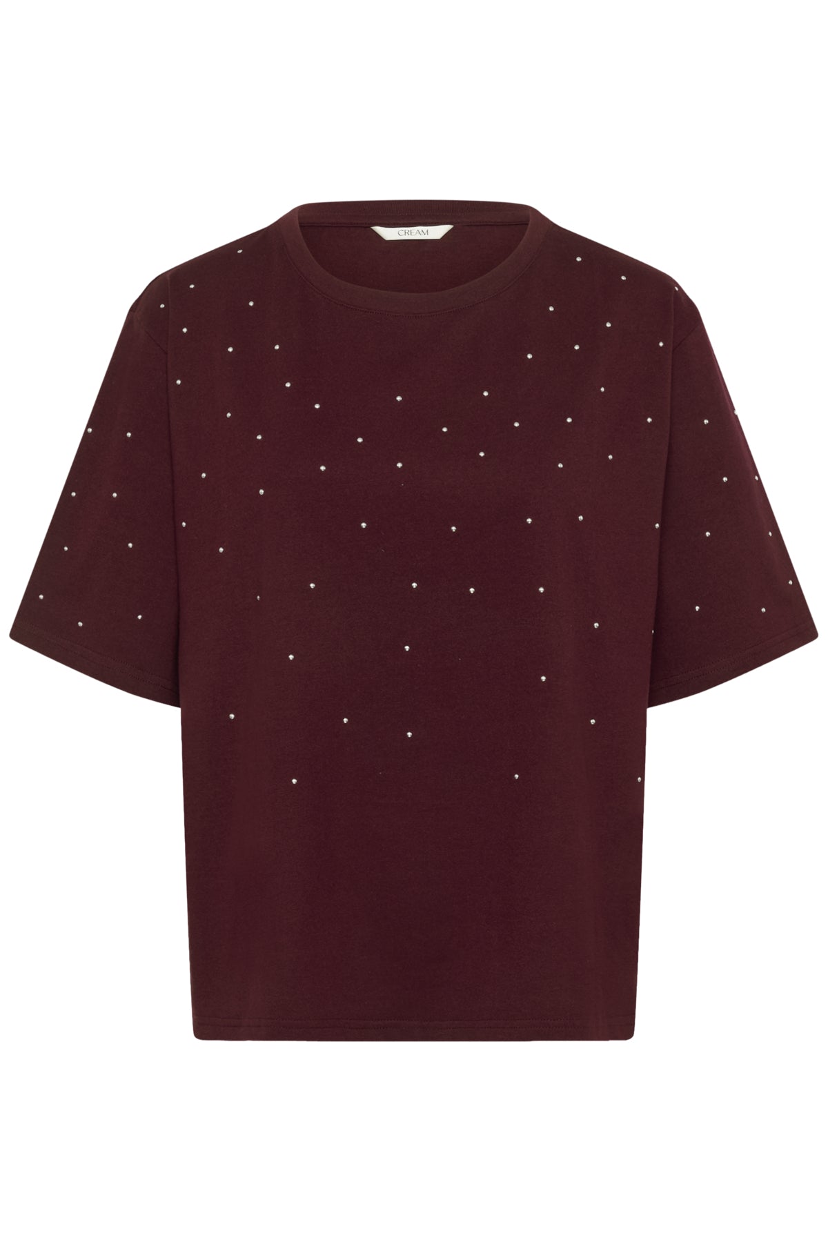 CRLeona Studs Tshirt Zinfandel - 10614271