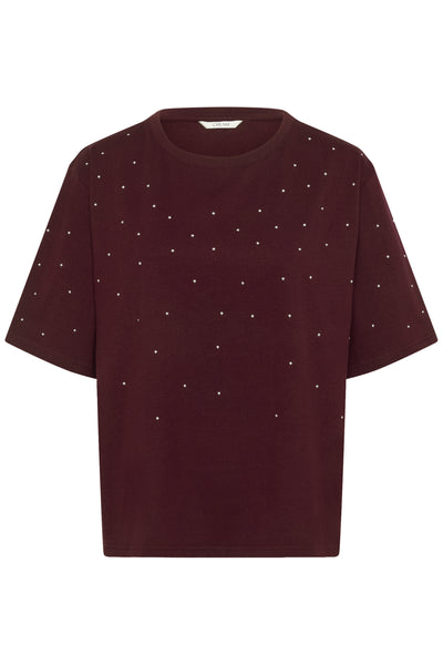 CRLeona Studs Tshirt Zinfandel - 10614271 Thumbnail