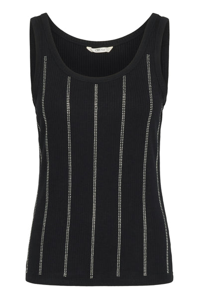 CRRibba Studs Top Pitch Black - 10614272 Thumbnail